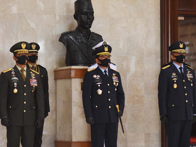 Pelantikan Perwira Prajurit Karier TNI