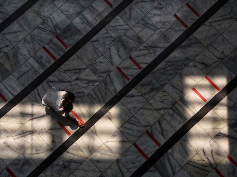 Persiapan Masjid Jelang Salat Idul Adha