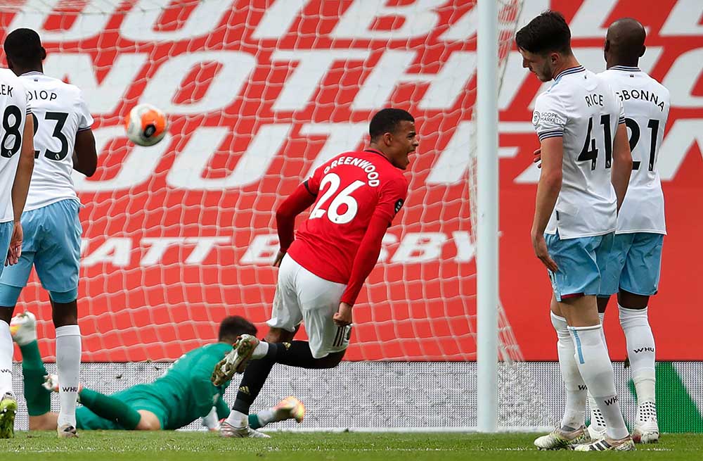 Manchester United Ditahan Imbang West Ham United