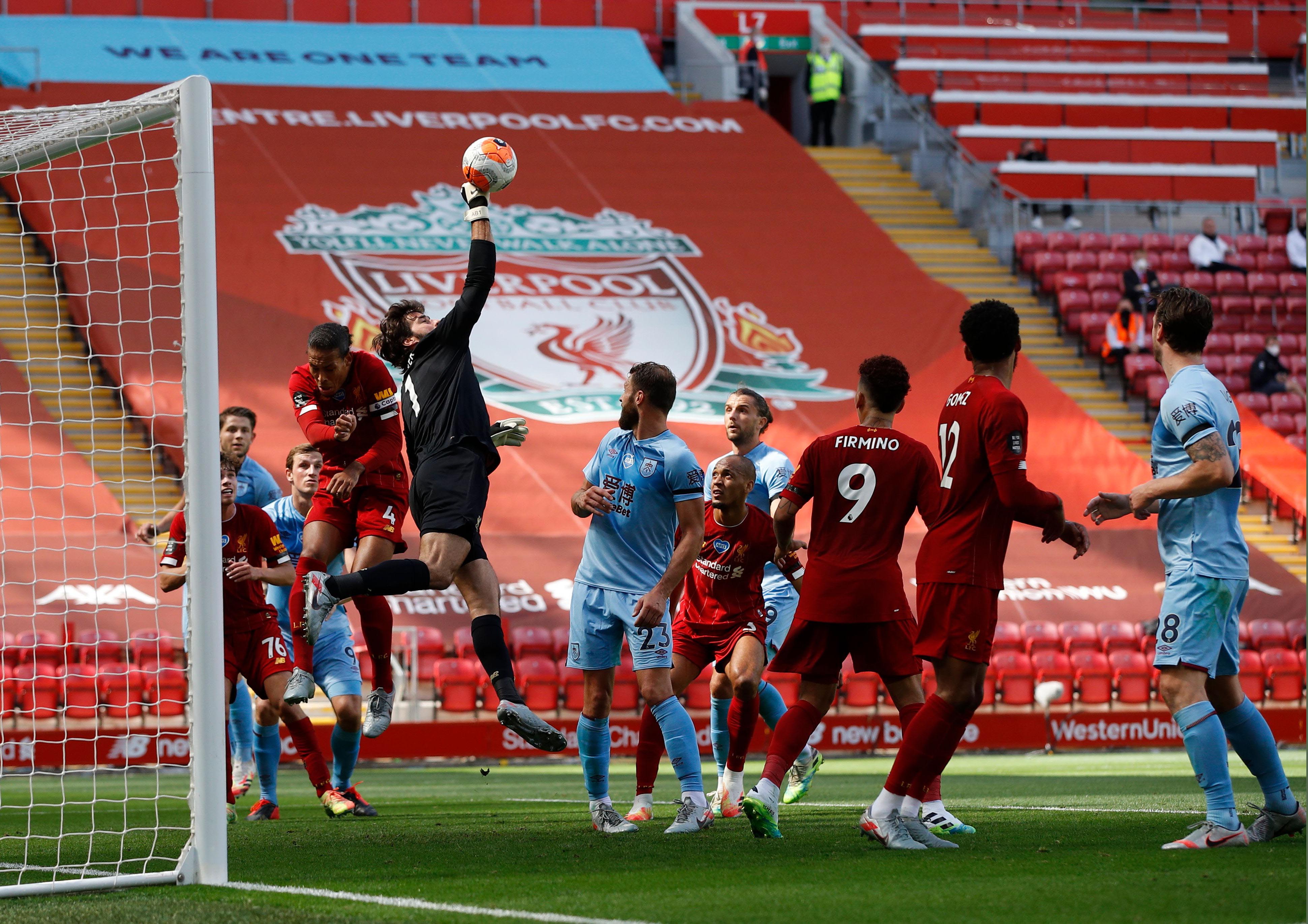 Burnley Tahan Liverpool dengan Skor 1-1