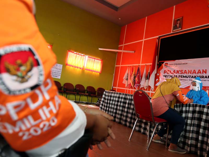 Rapid Test Petugas PPDP Pemilu Serentak 2020