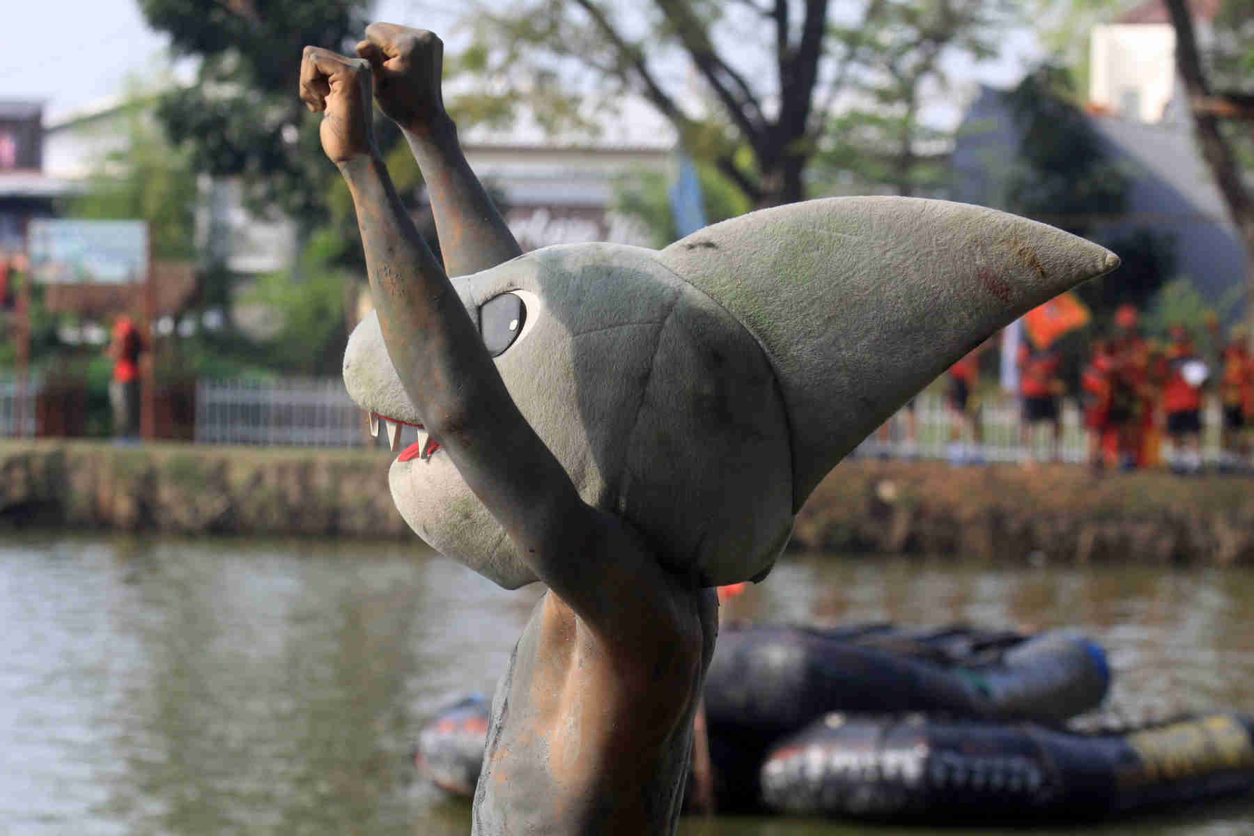 Lomba Renang Rintang Prajurit Marinir 