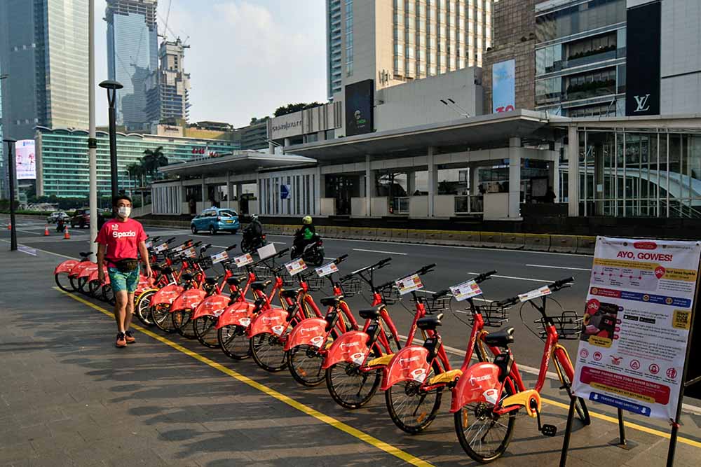 Layanan Bike Sharing Berbasis Aplikasi