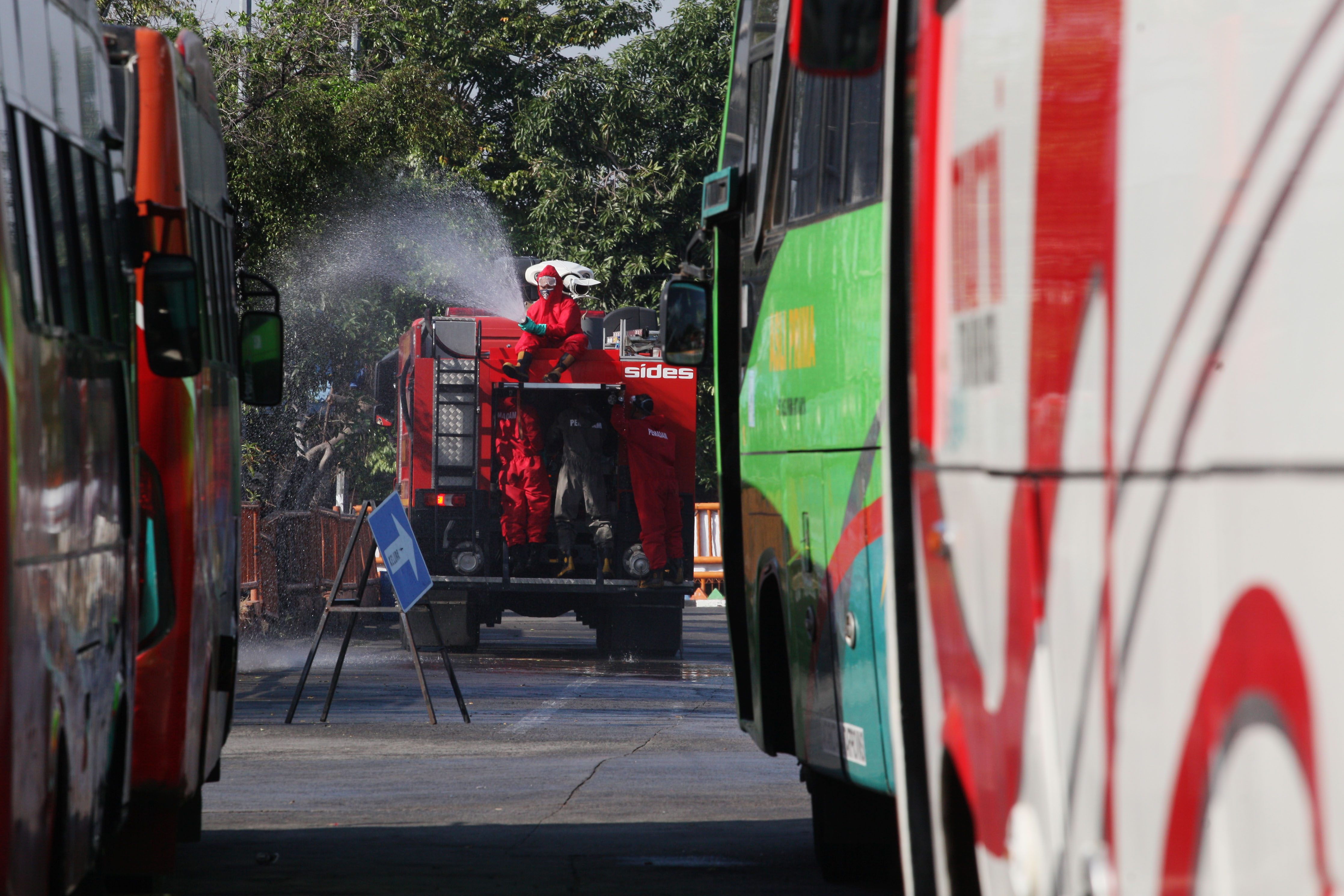 Disinfeksi Terminal Kalideres
