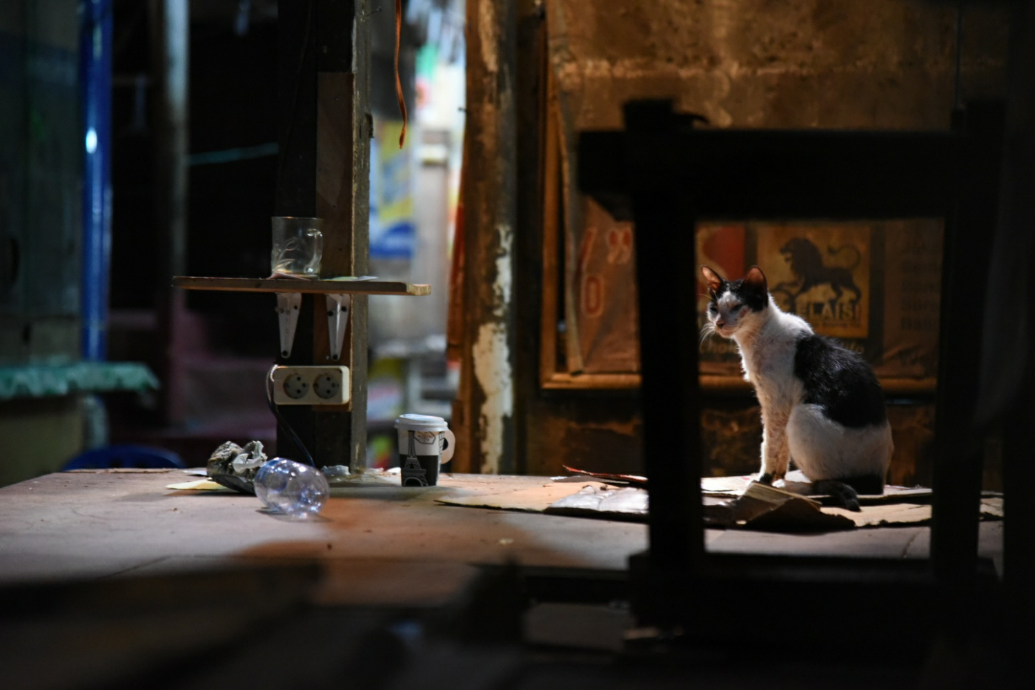 Penyemprotan Disinfektan di Pasar Cempaka Putih