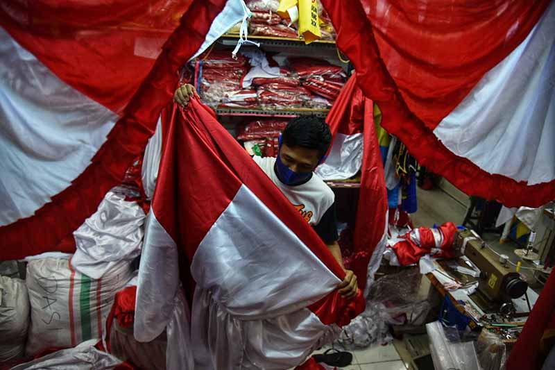 Permintaan Bendera Merah Putih Mulai Naik