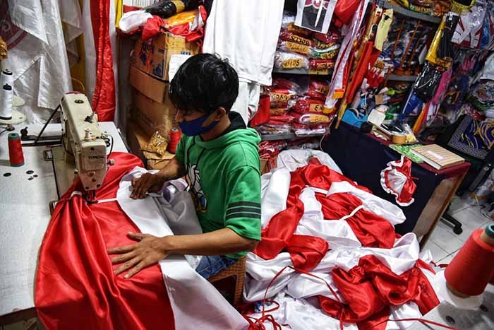 Permintaan Bendera Merah Putih Mulai Naik