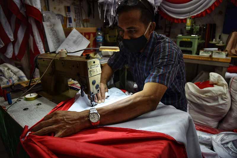 Permintaan Bendera Merah Putih Mulai Naik