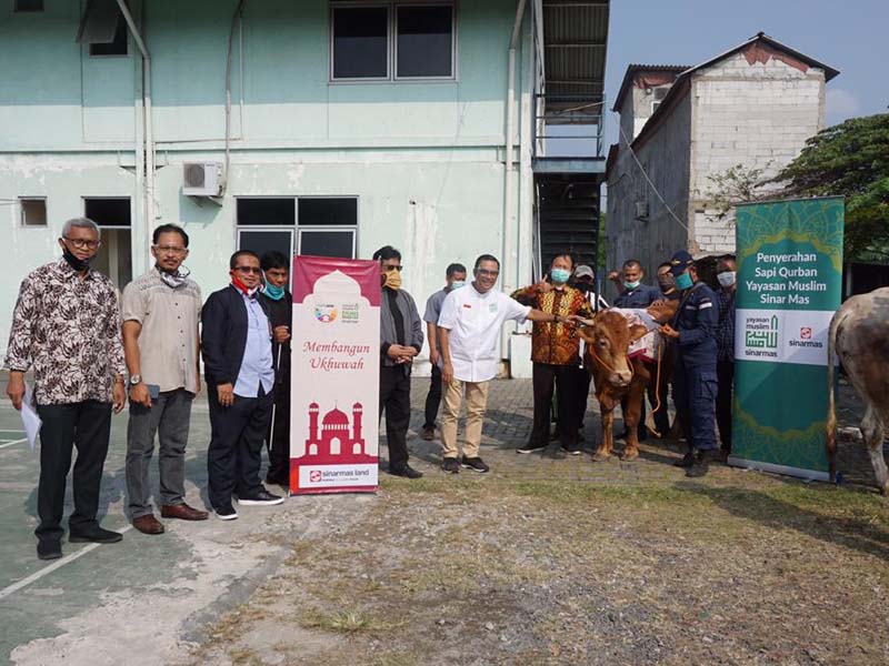 Yayasan Muslim Sinar Mas dan ITC Group Sumbangkan Hewan Kurban