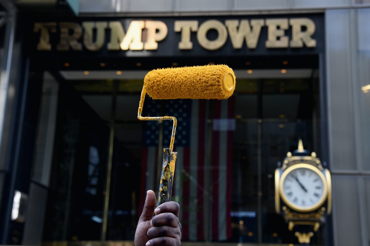 Mural Black Lives Matter di Depan Trump Tower