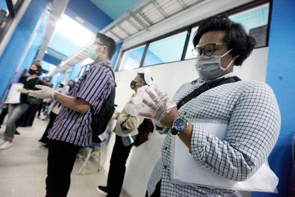 Penerapan Protokol Kesehatan SBMPTN 2020