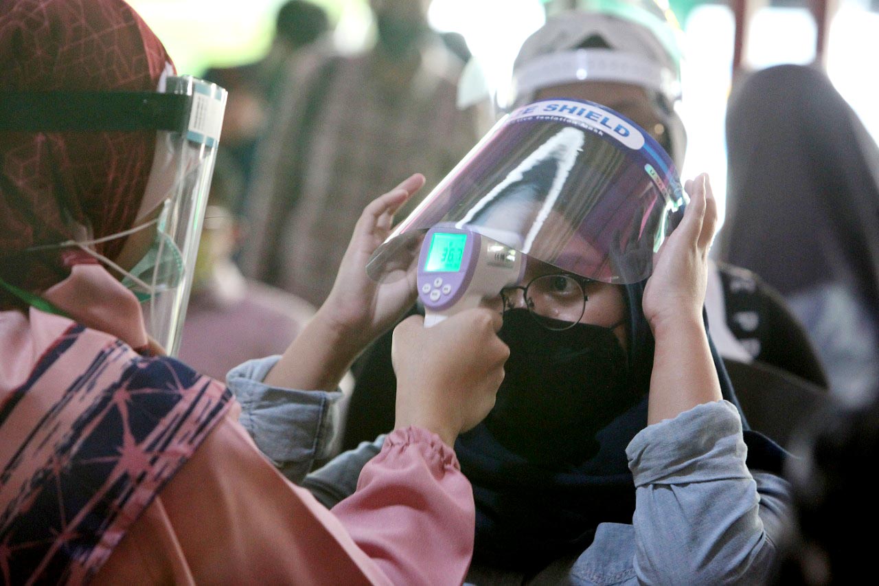 Penerapan Protokol Kesehatan SBMPTN 2020