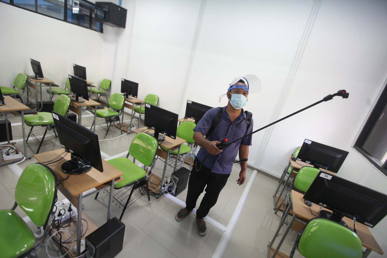 Penerapan Protokol Kesehatan SBMPTN 2020