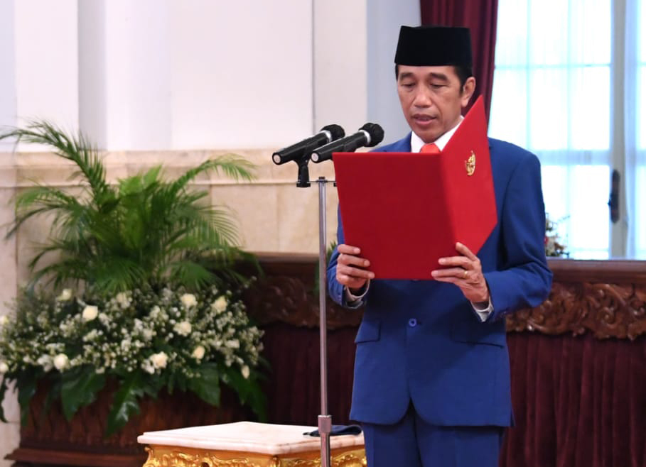 Pengukuhan 8 Anggota Paskibraka