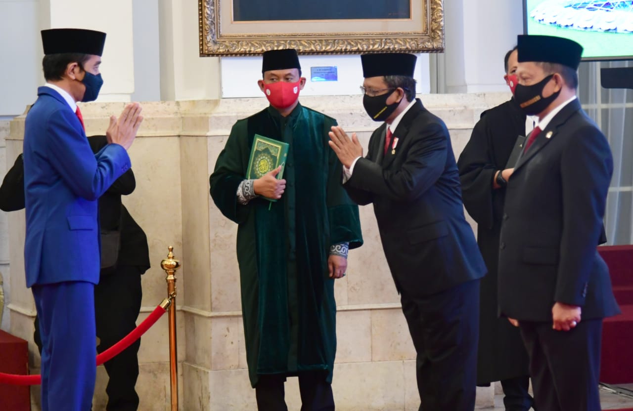 Pelantikan Anggota Kompolnas 2020-2024