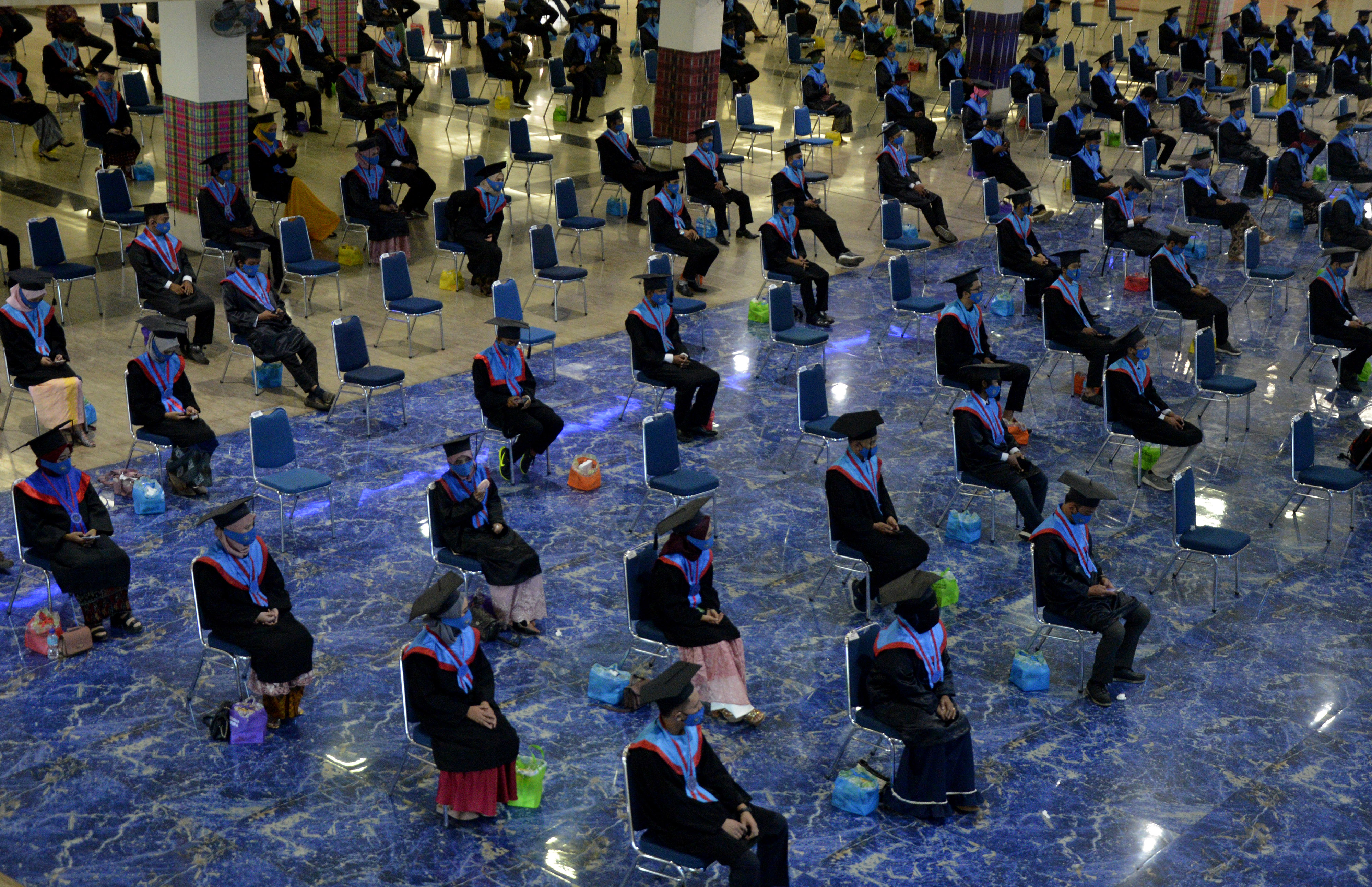 Wisuda Menerapkan Protokol Kesehatan