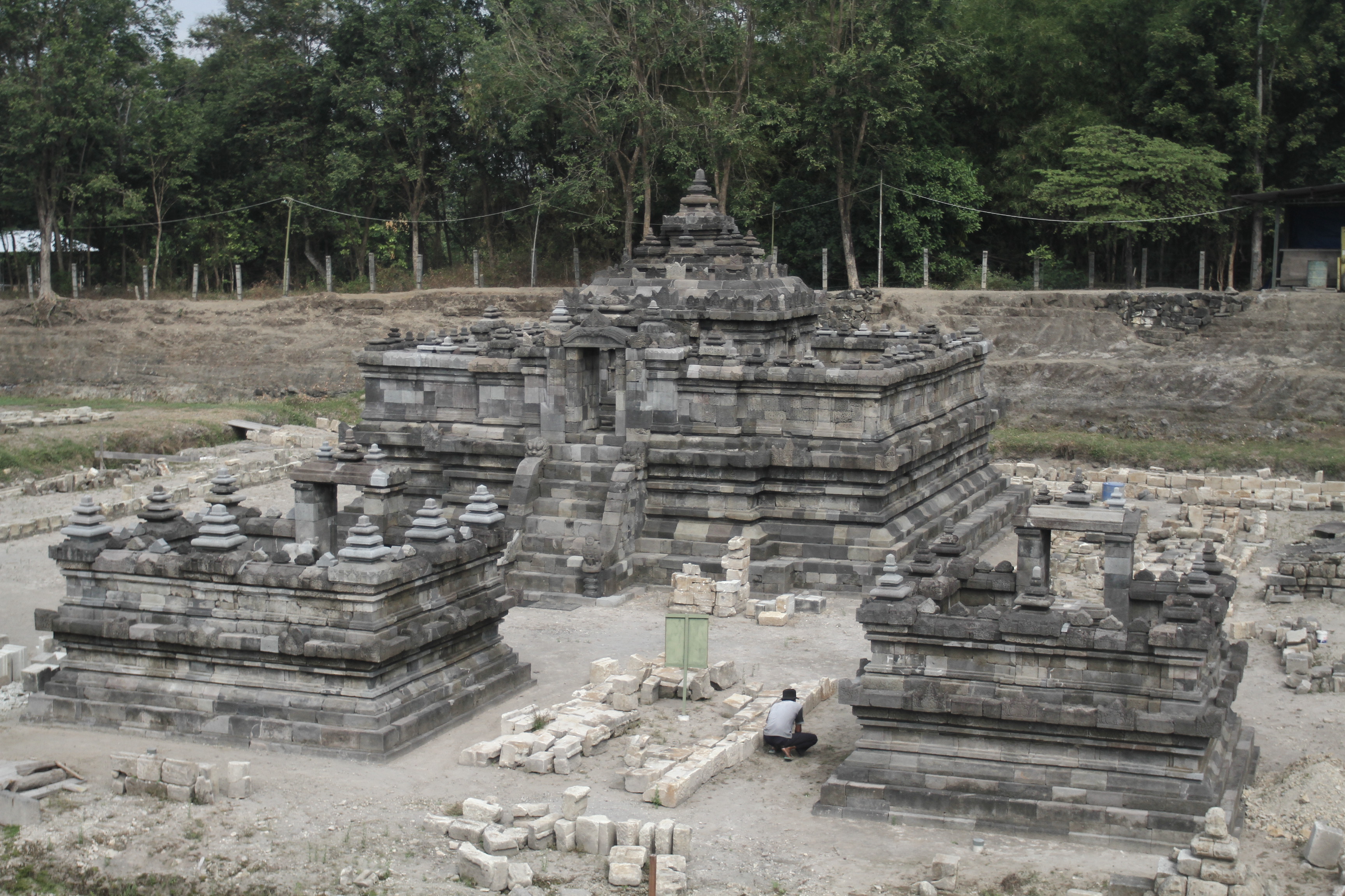 Pemugaran Candi Kedulan Terhenti Akibat Covid-19