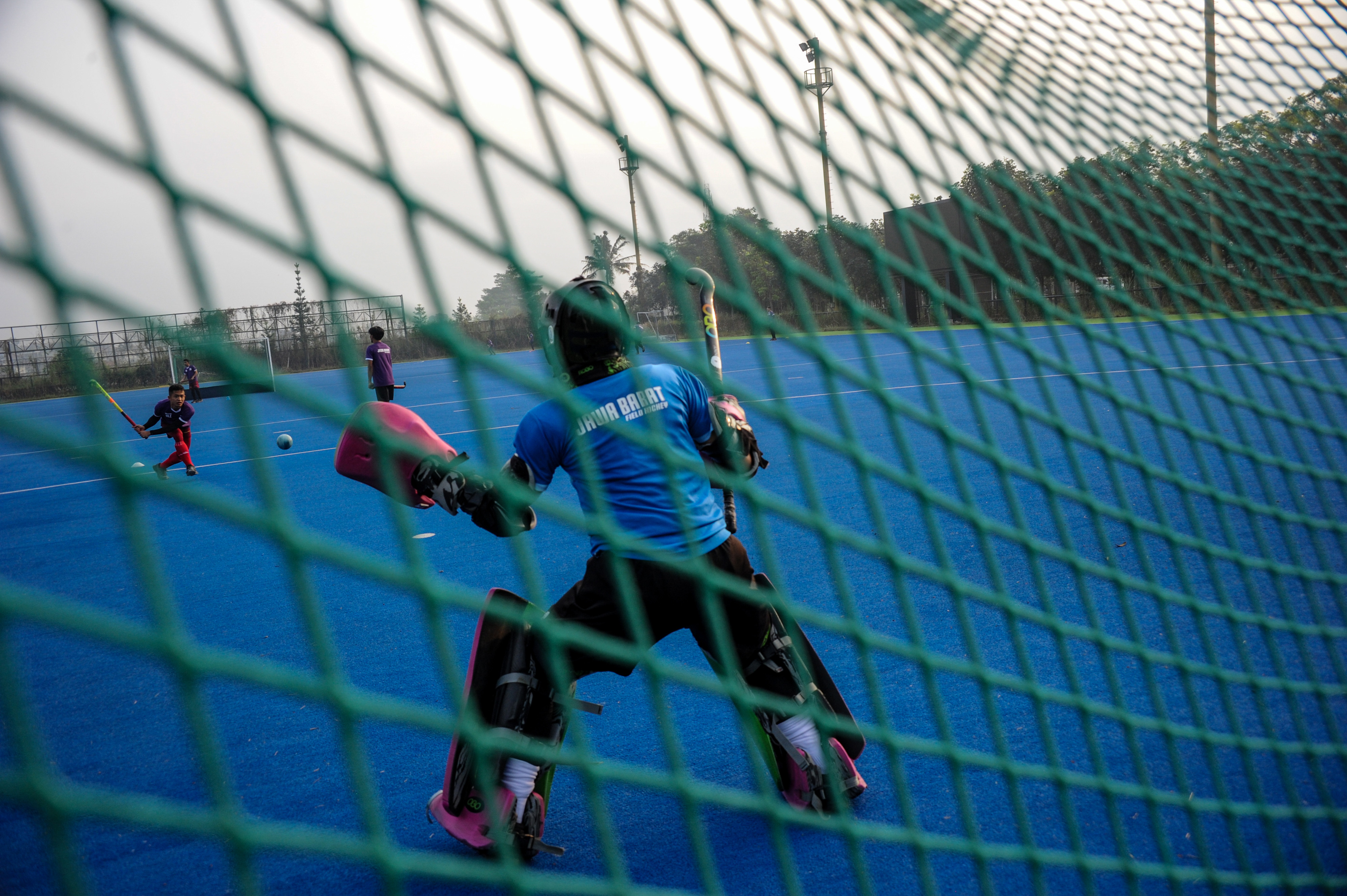 Latihan Bersama Pelatda Hoki Jabar