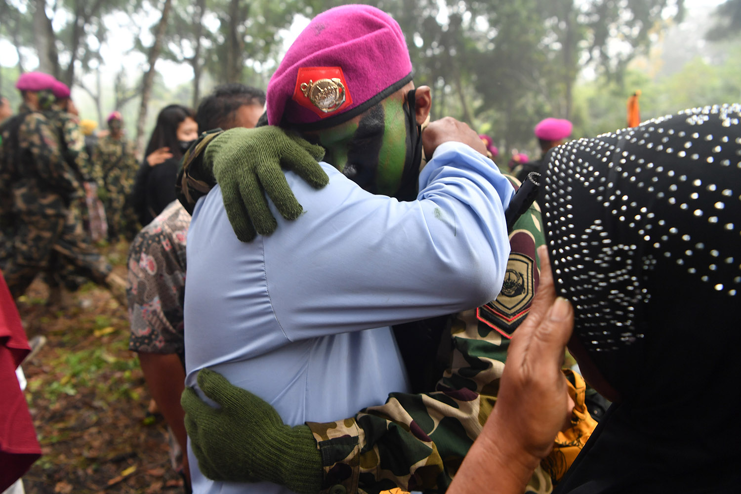 Pembaretan Prajurit Korps Marinir 