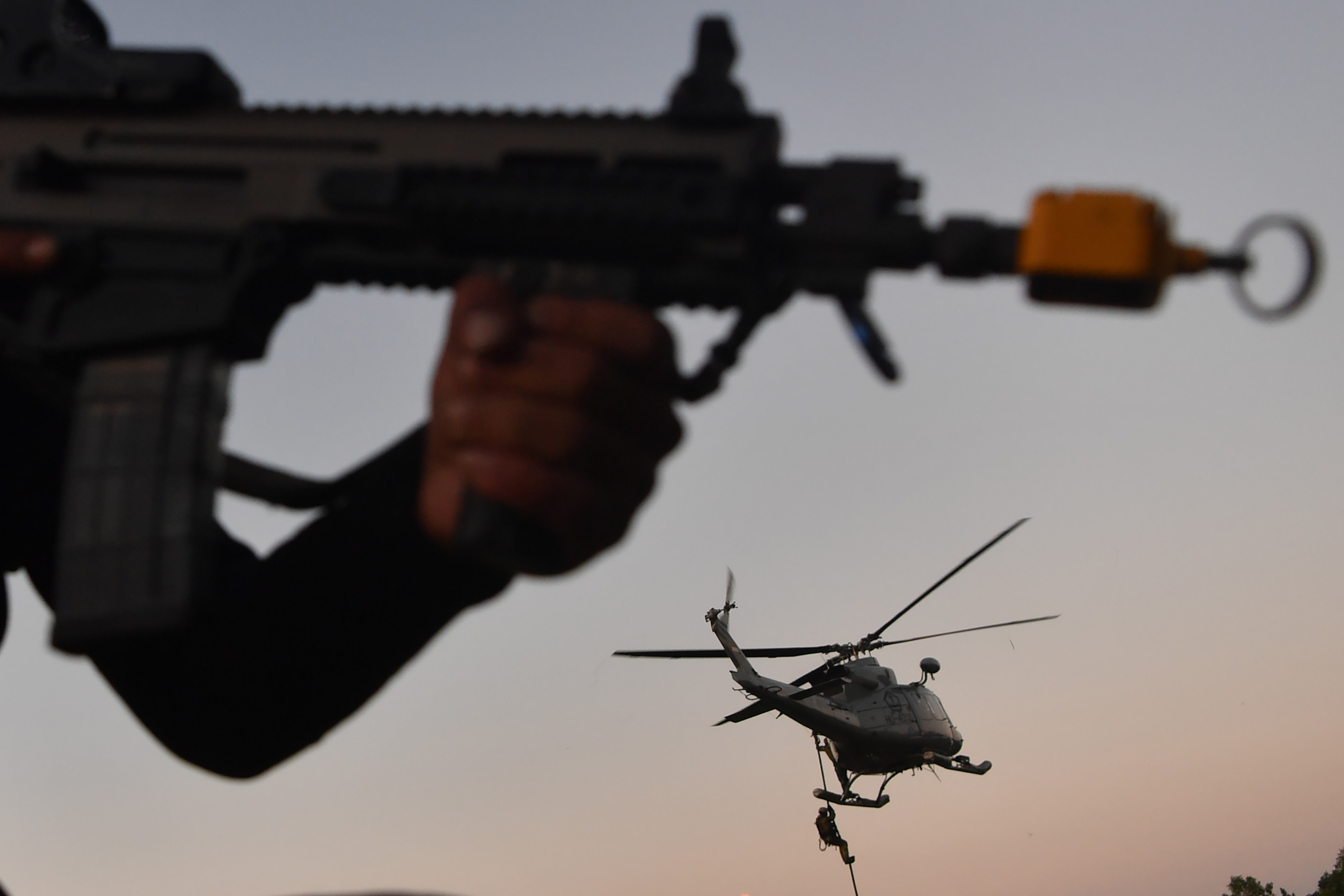 Latihan Pasukan Khusus Gabungan TNI AL