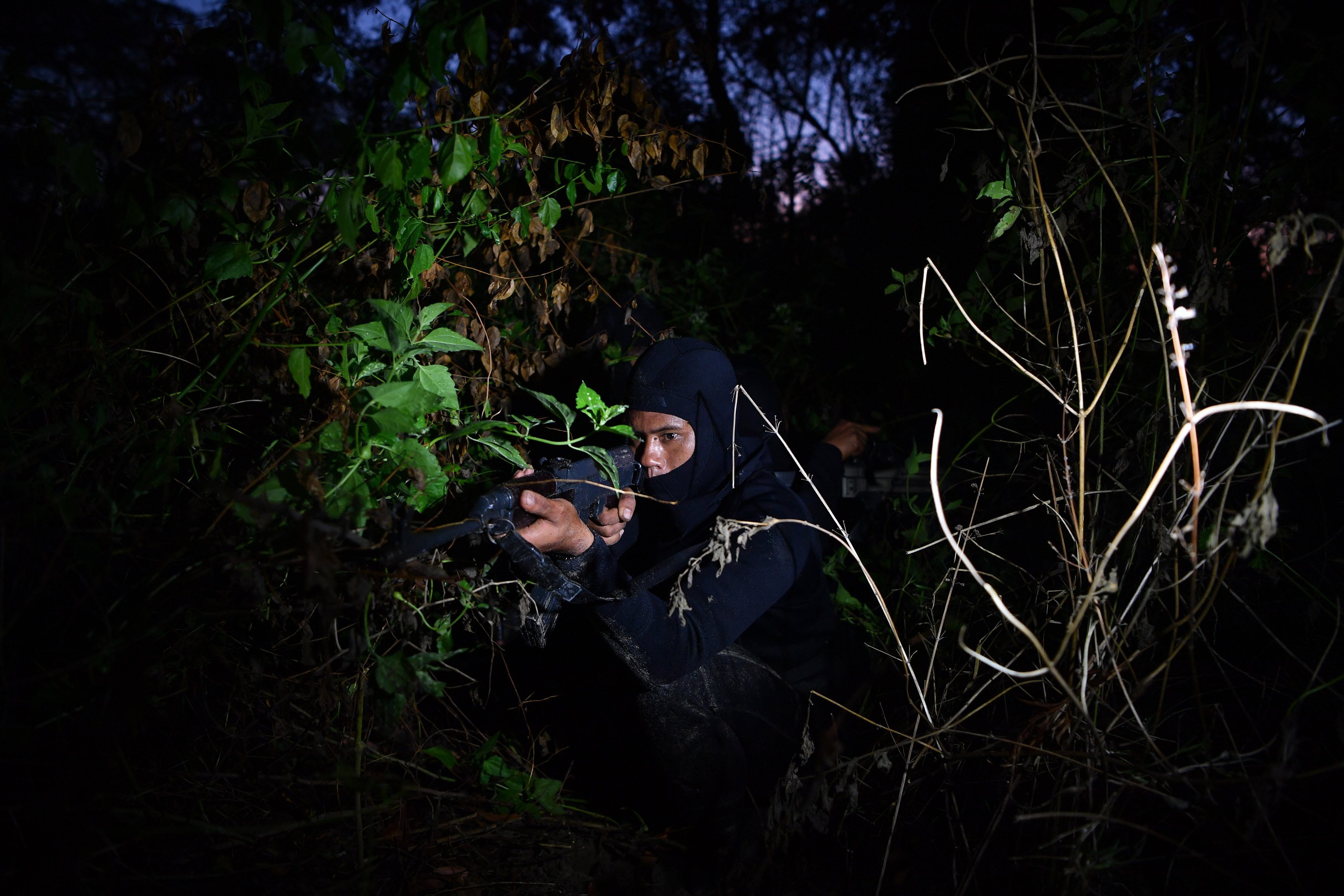 Latihan Pasukan Khusus Gabungan TNI AL