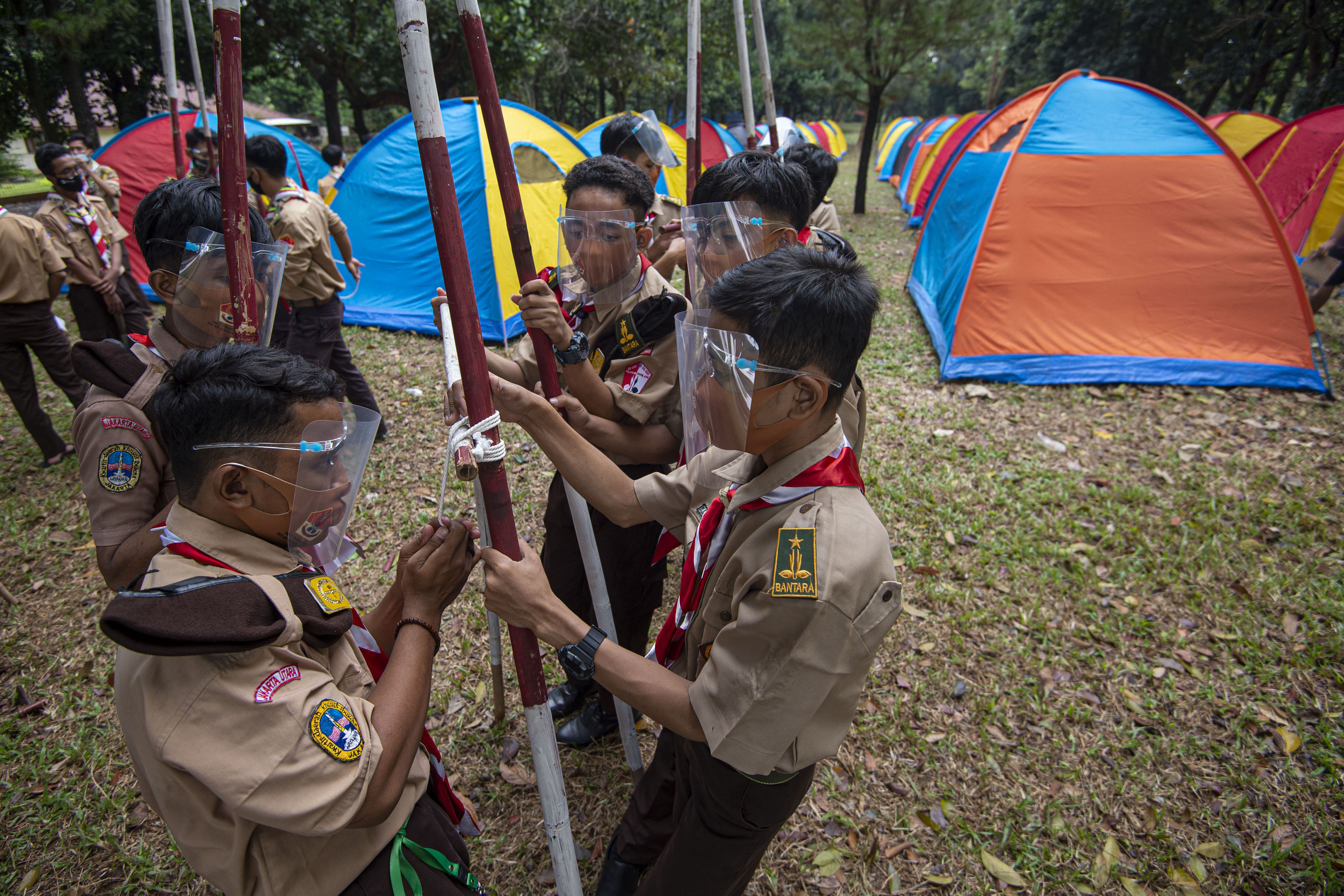 Perkemahan Hari Pramuka di Tengah Pandemi