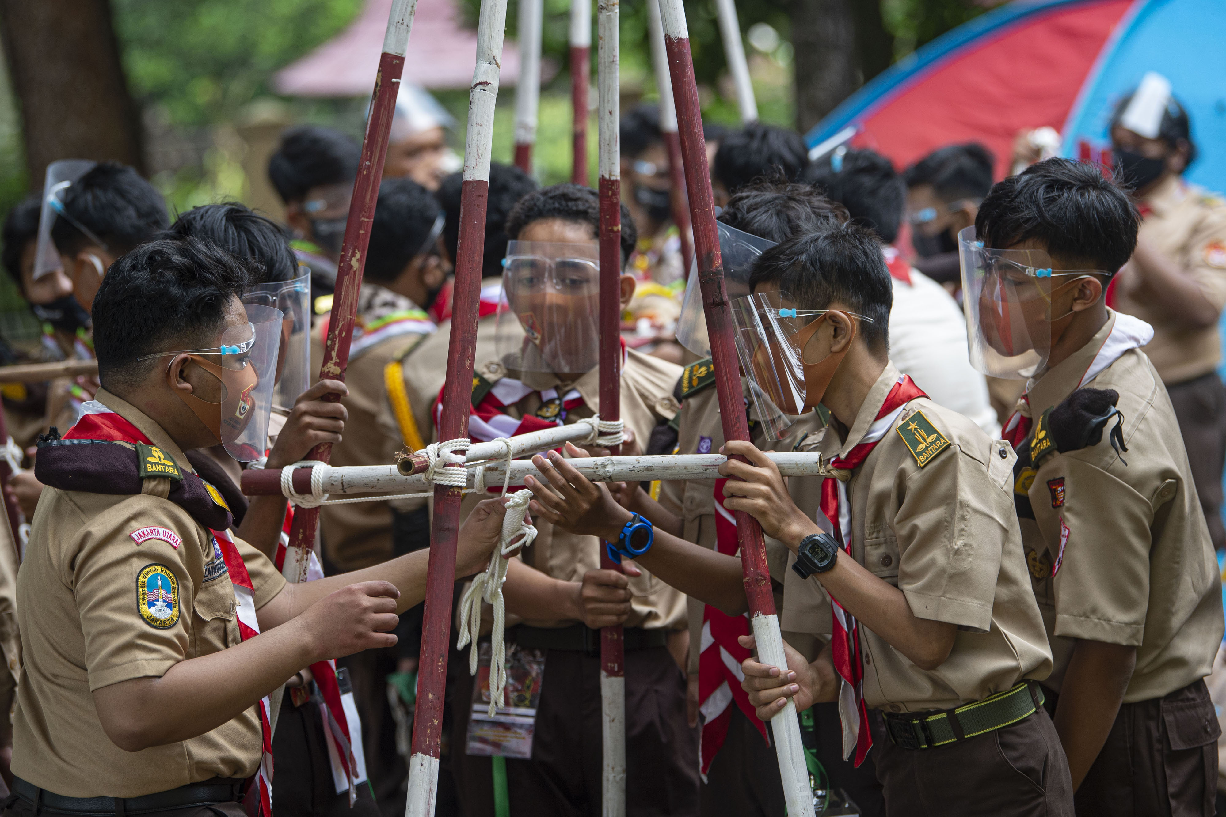 Perkemahan Hari Pramuka di Tengah Pandemi