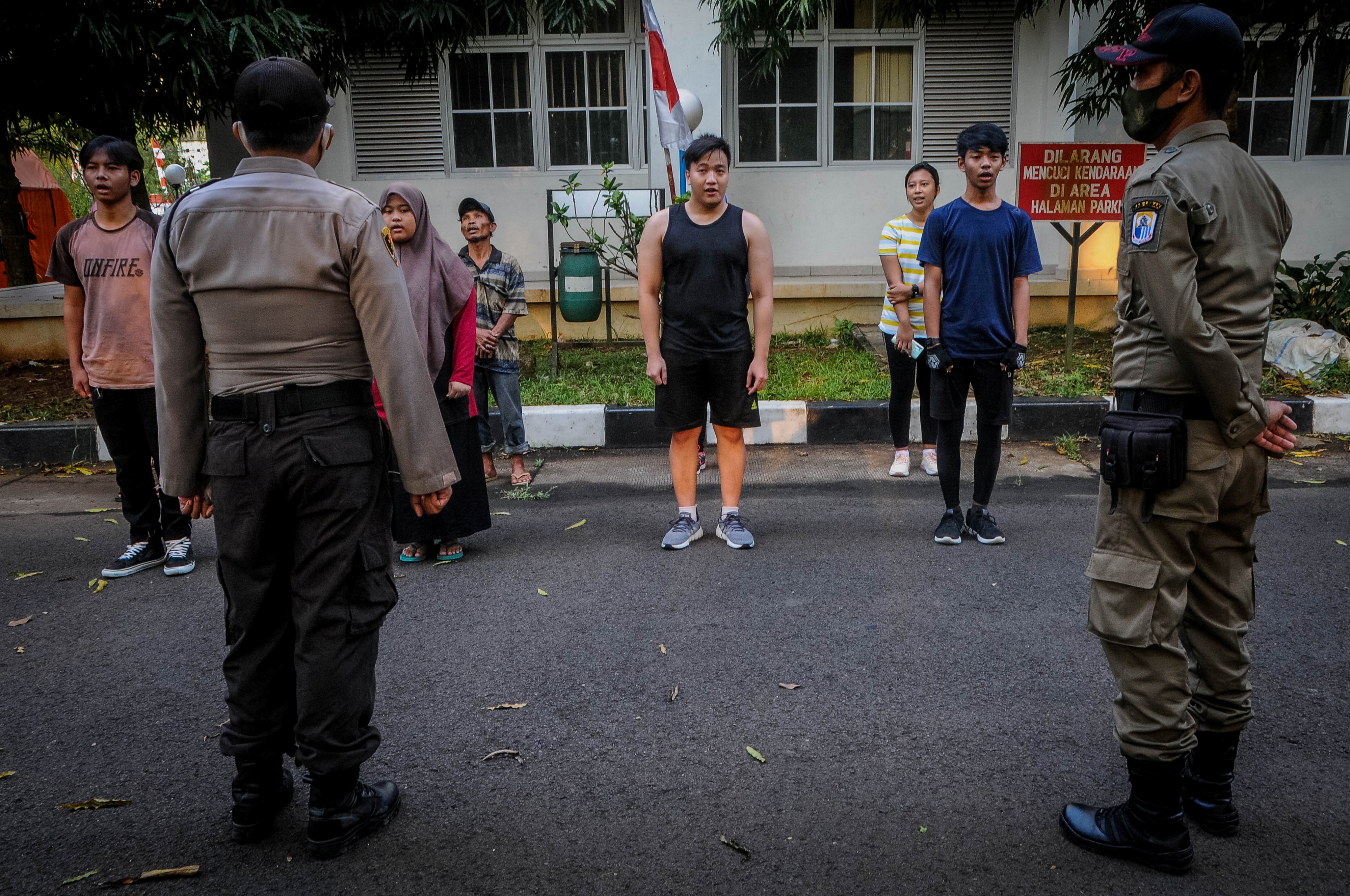  Razia Penggunaan Masker