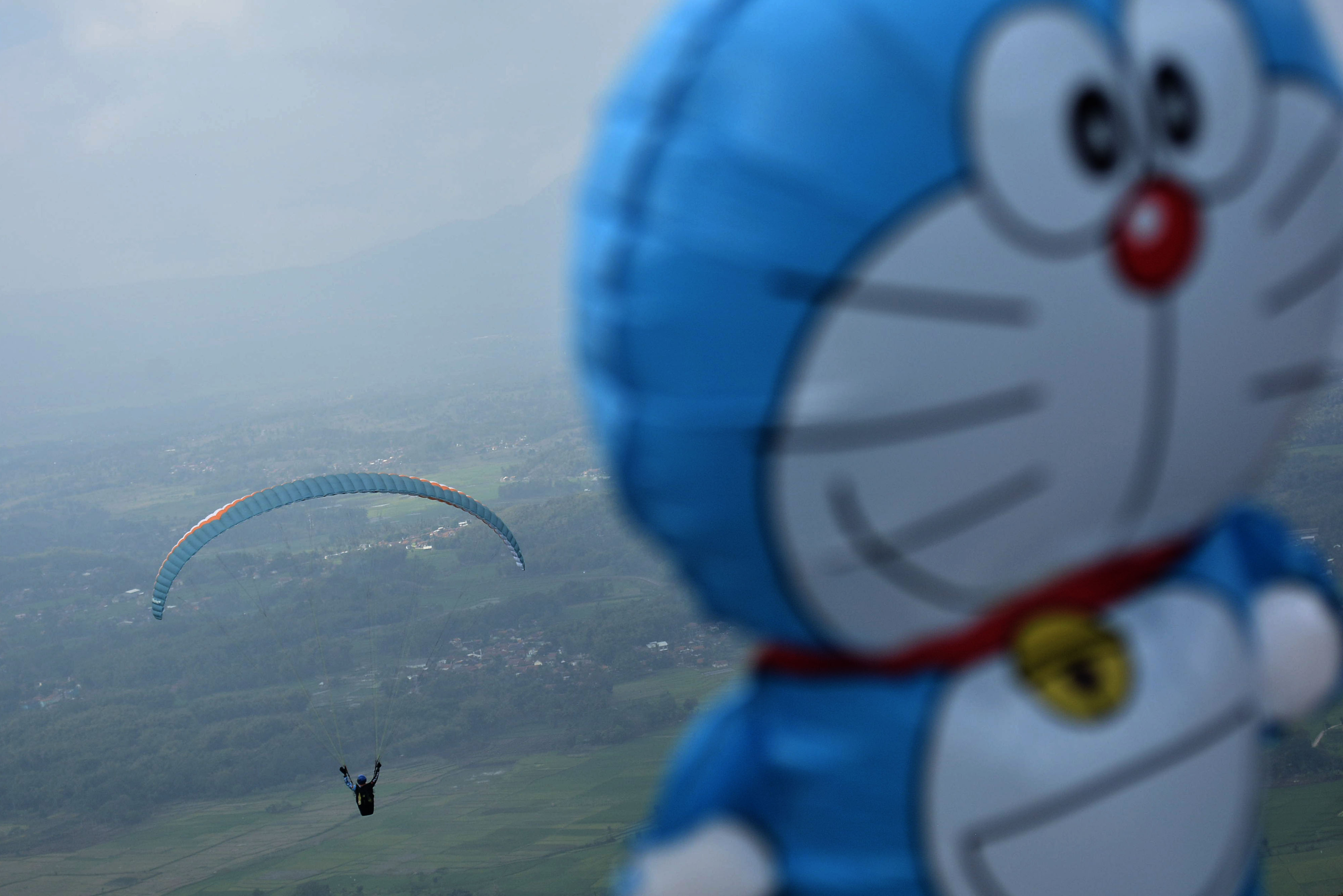 Latihan  Atlet Paralayang