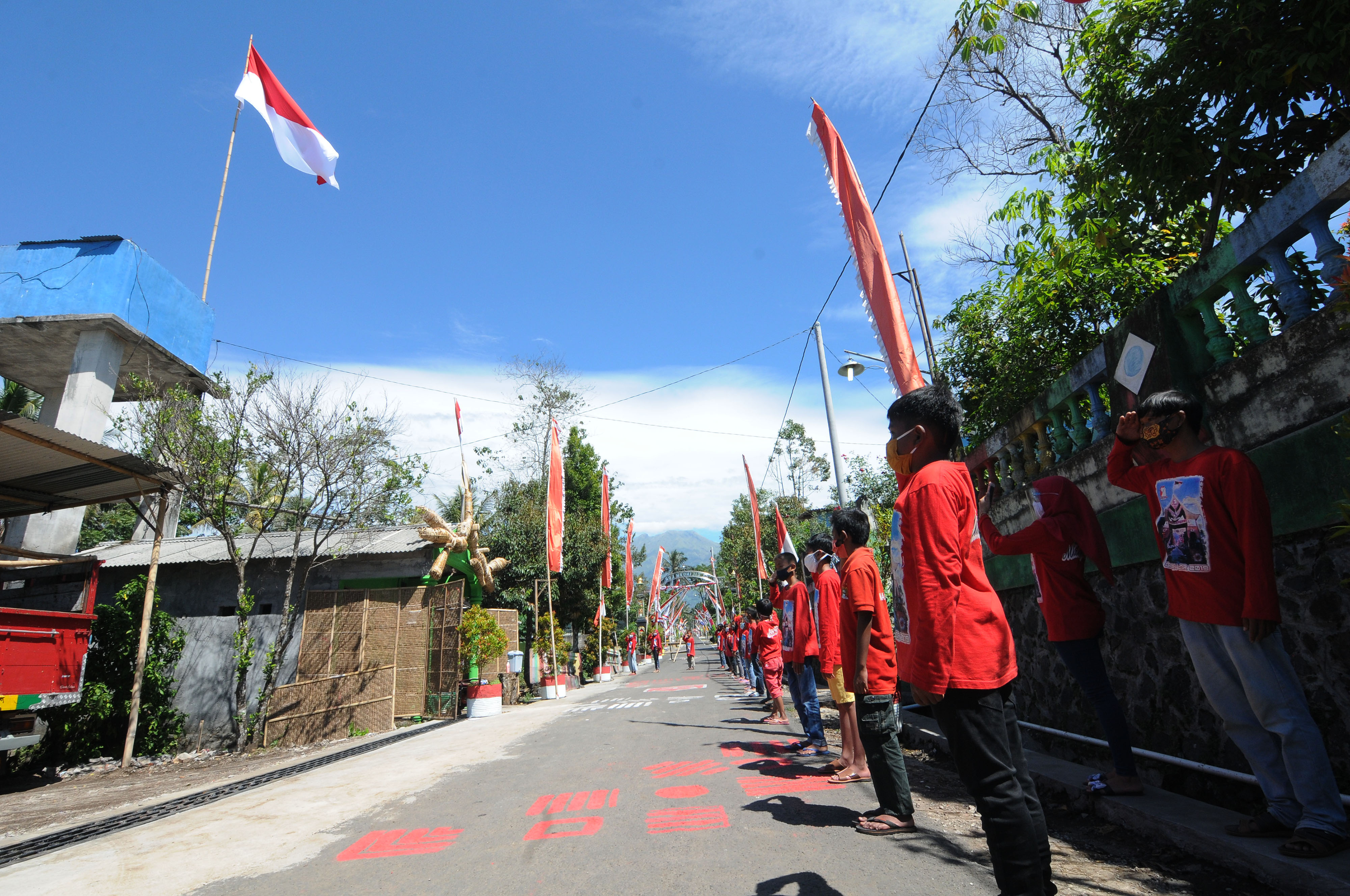Upacara Bendera Merah Putih Secara Daring
