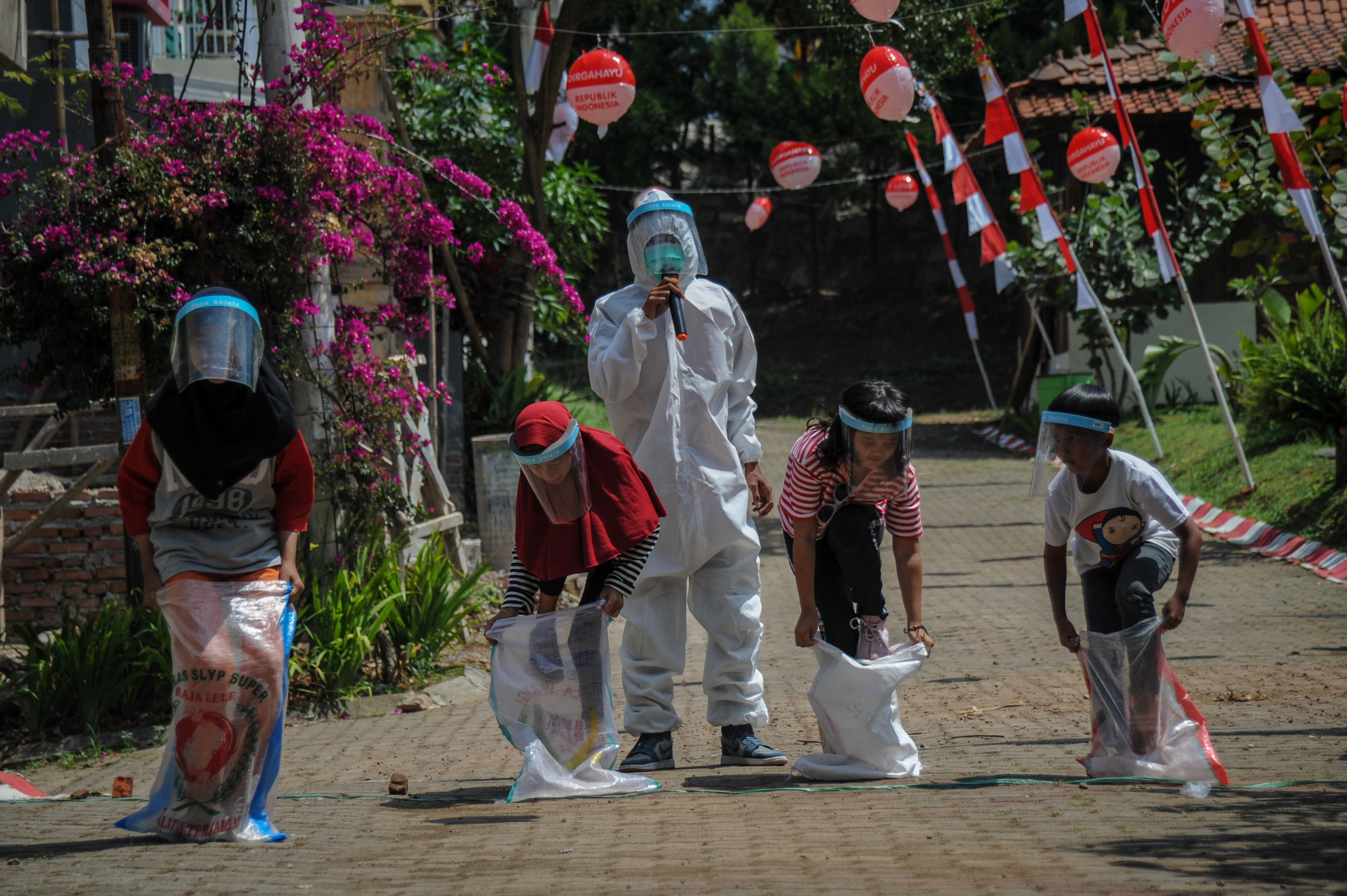 Lomba Peringatan HUT Ke-75 RI dengan Protokol Kesehatan