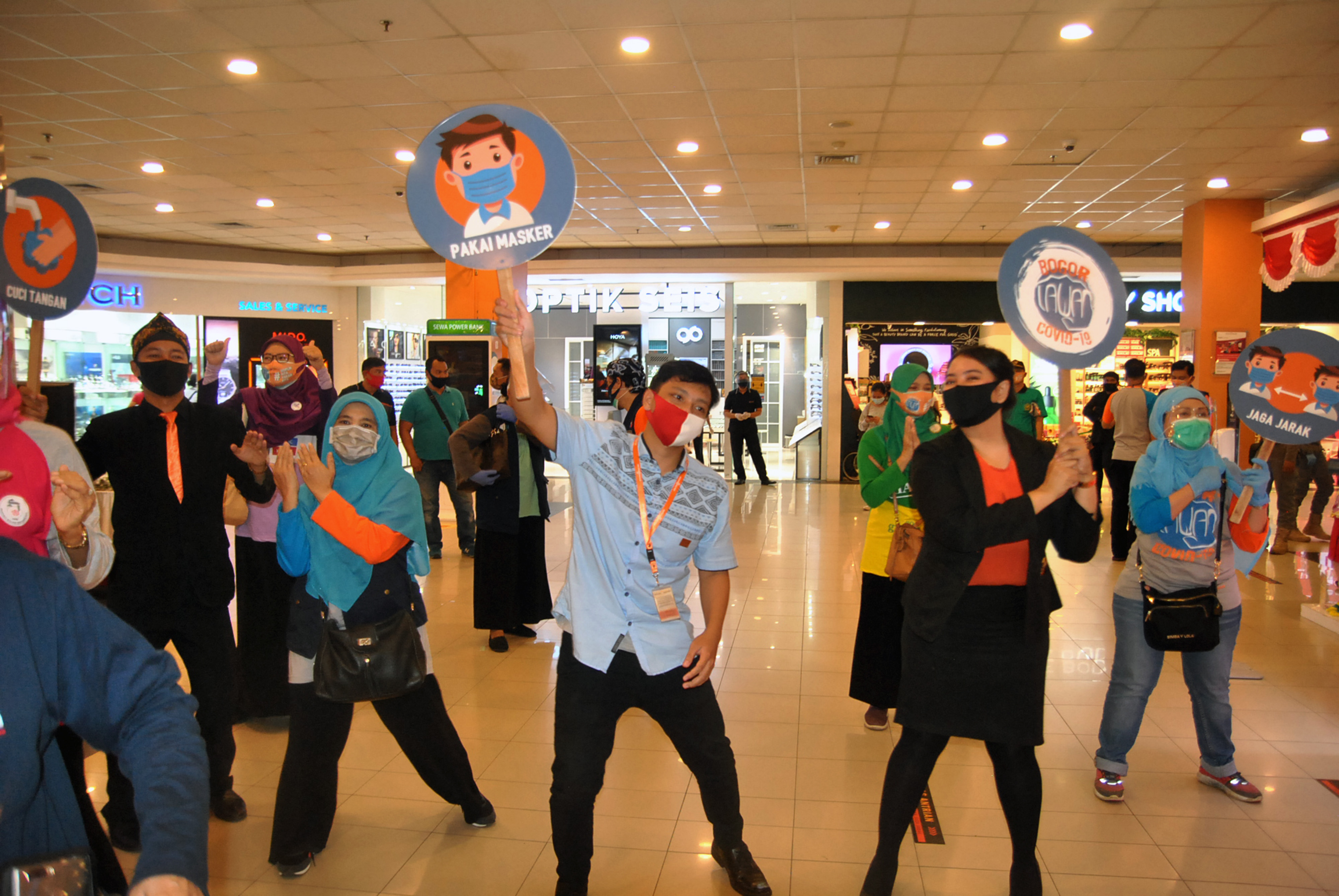 Kampanye Bogor Bermasker