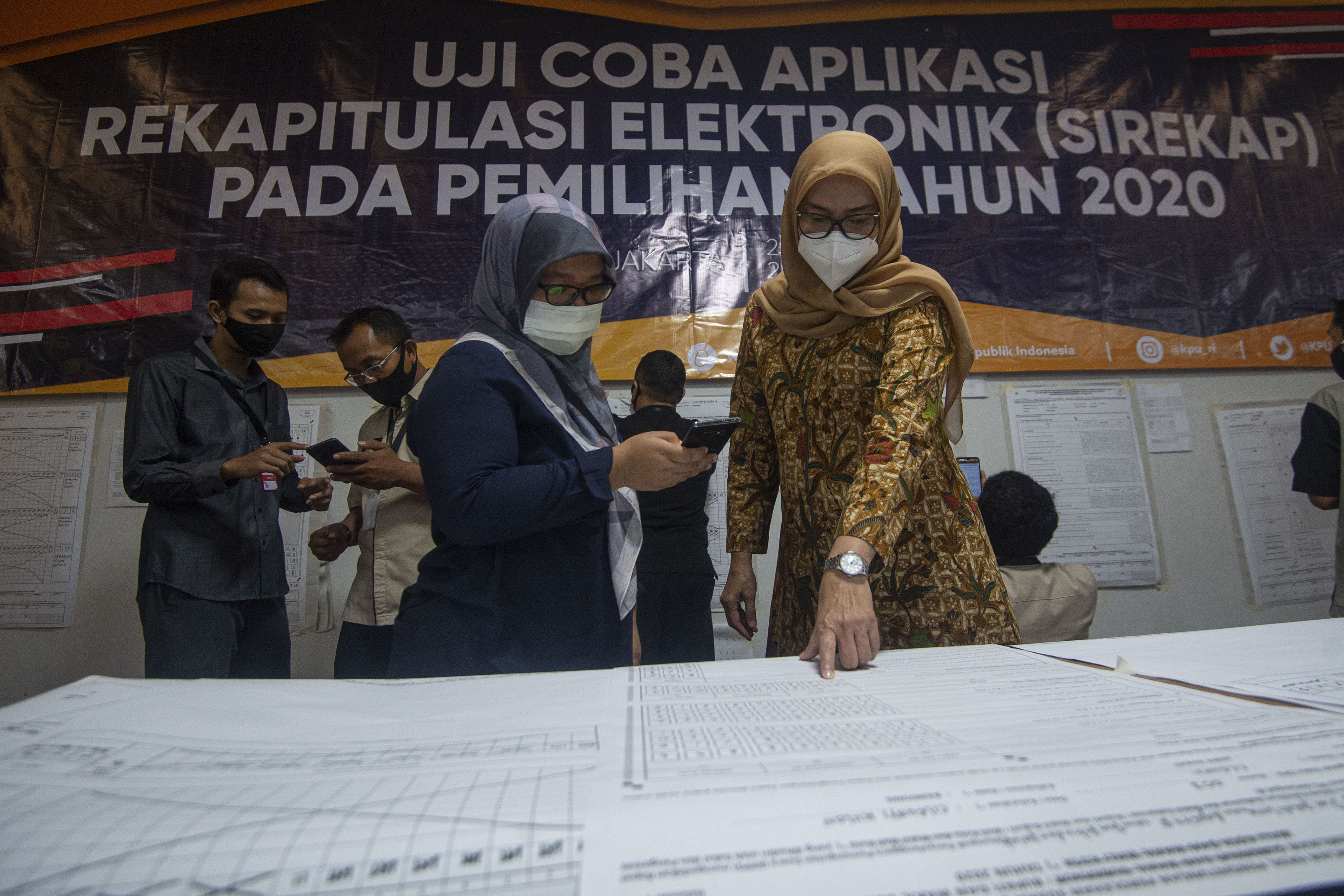 Simulasi Rekapitulasi Elektronik Pilkada Serentak