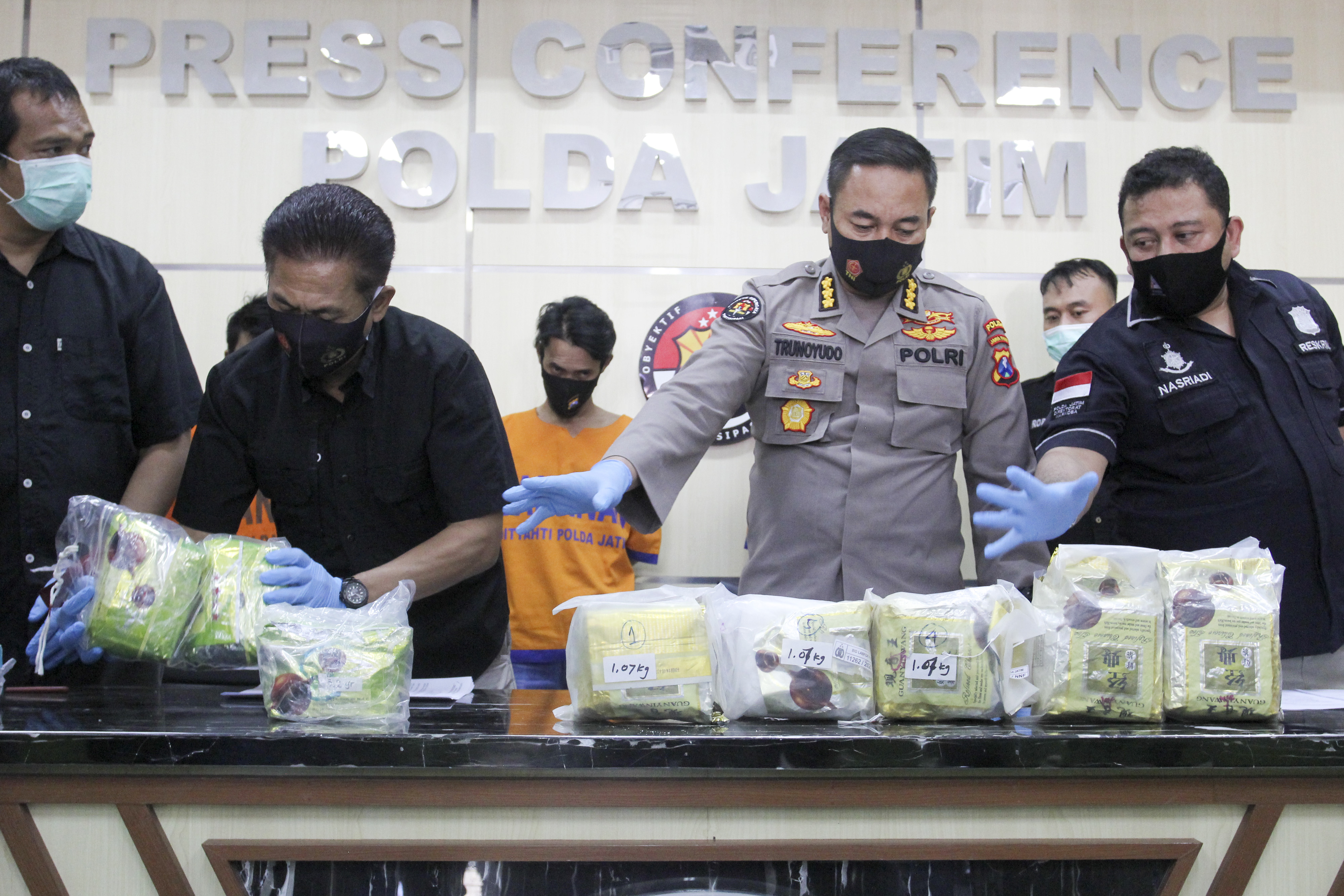 Tangkapan 8.4 Kilogram Sabu