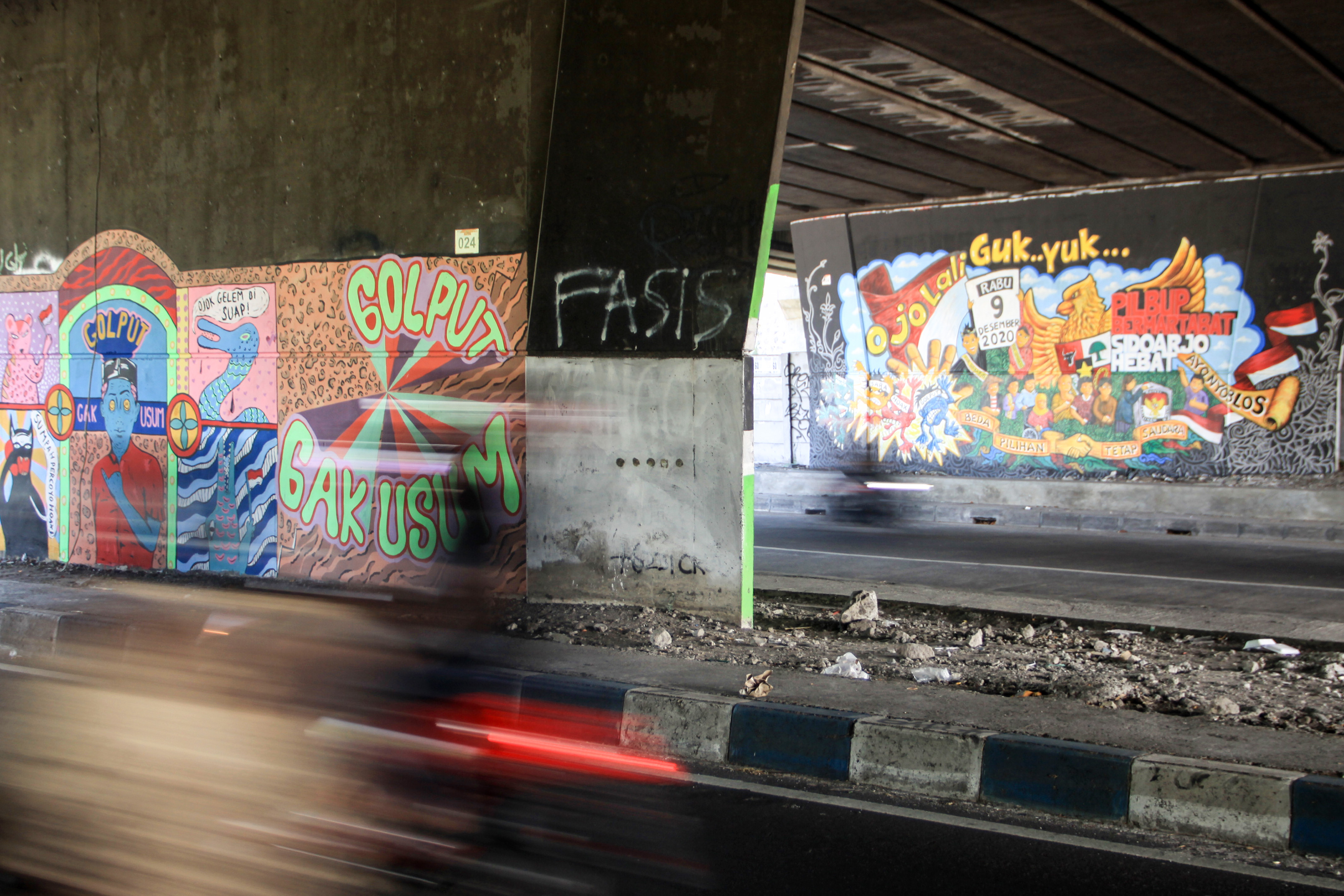 Mural Sosialisasi Pilkada