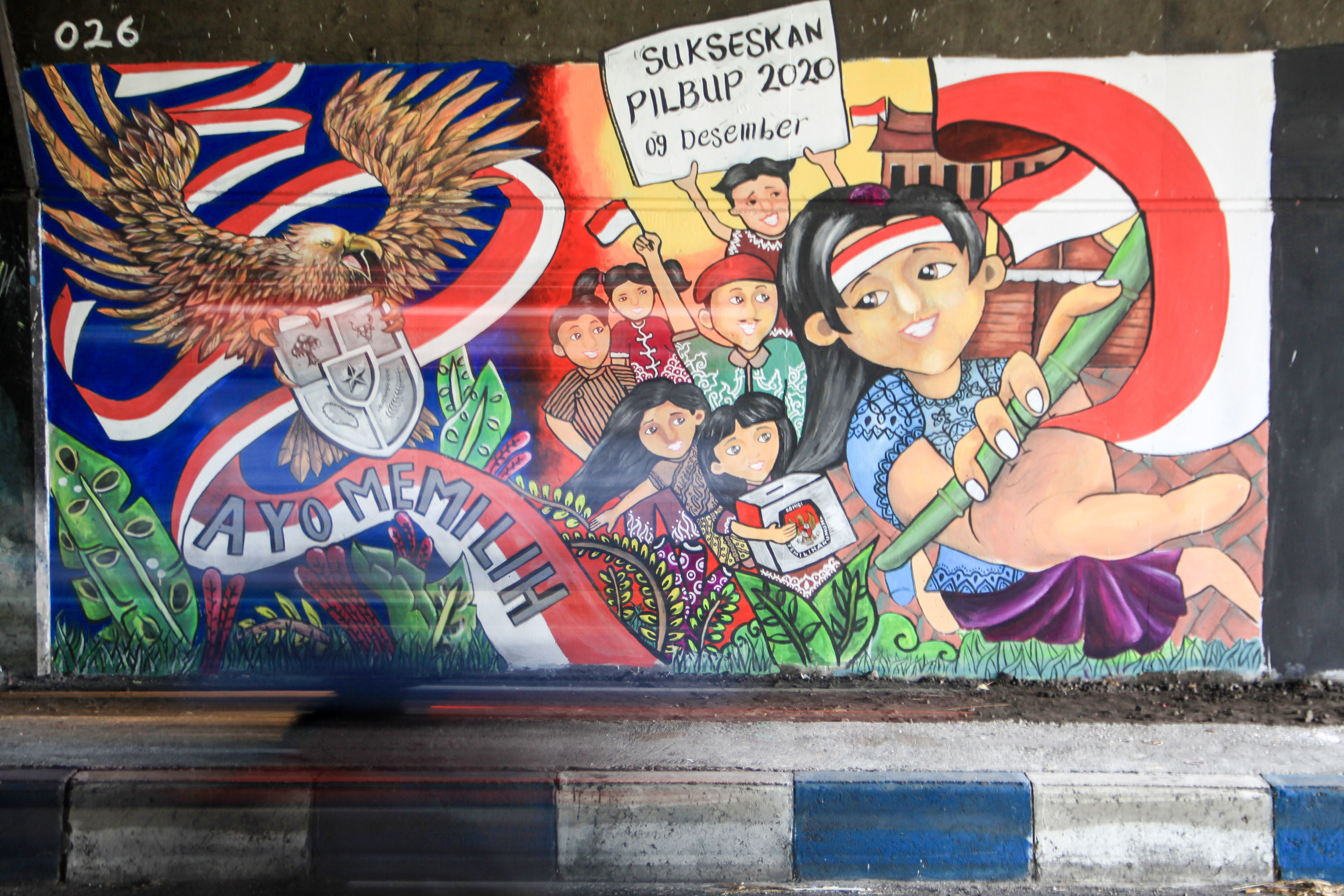 Mural Sosialisasi Pilkada