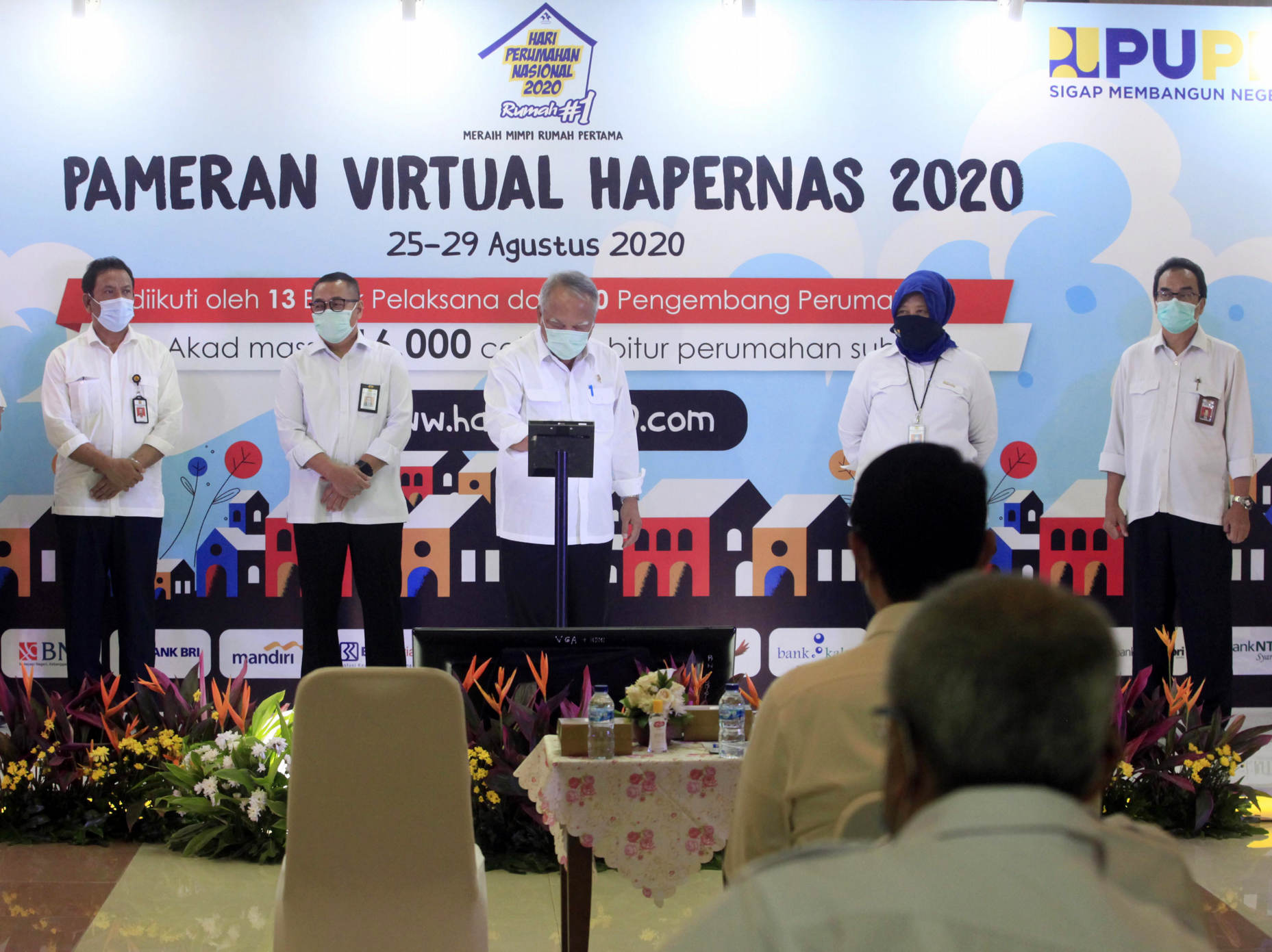 Pembukaan Pameran Virtual Hapernas 2020 