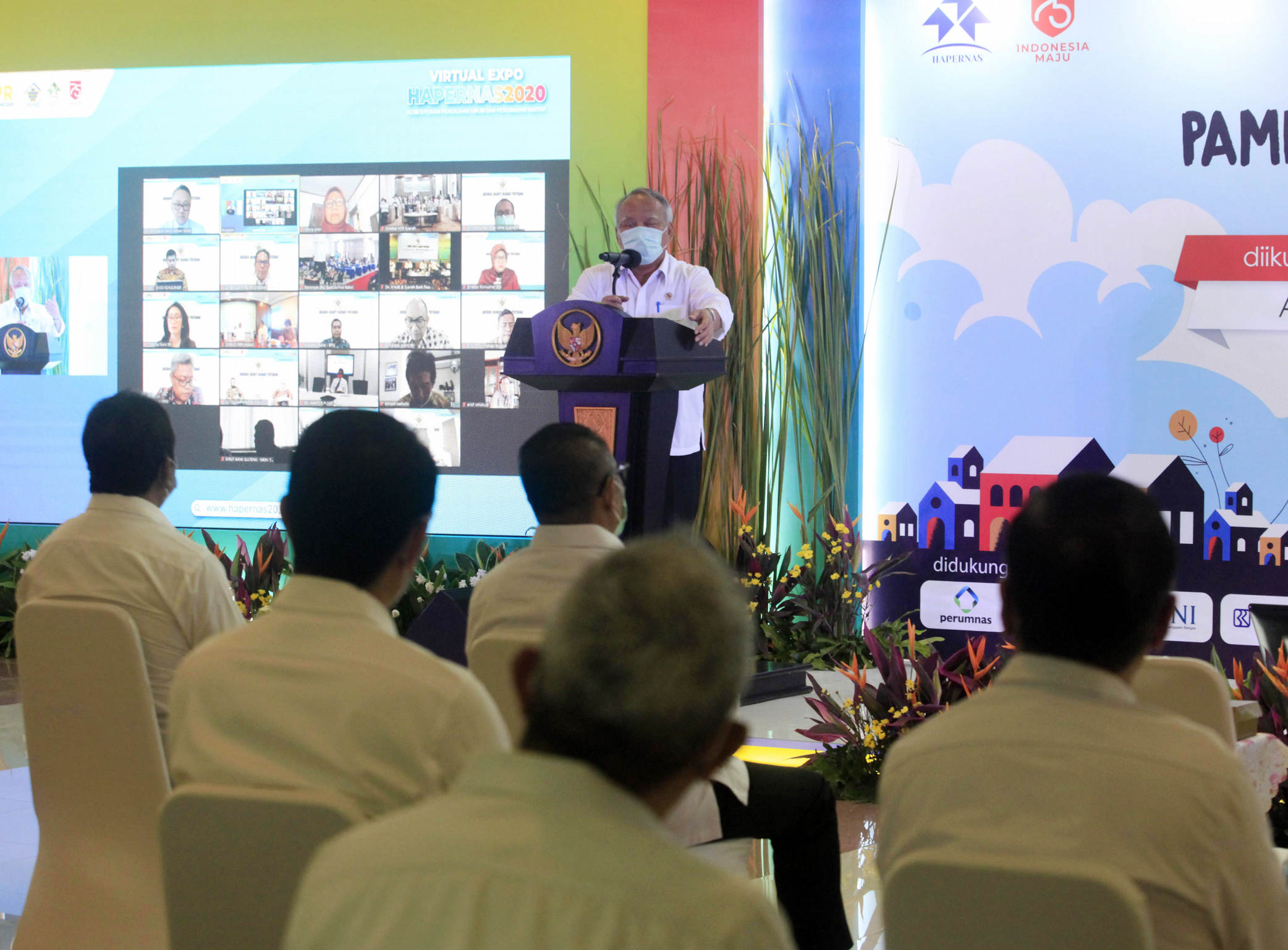 Pembukaan Pameran Virtual Hapernas 2020 