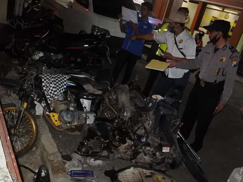 Kecelakaan Beruntun di Jember