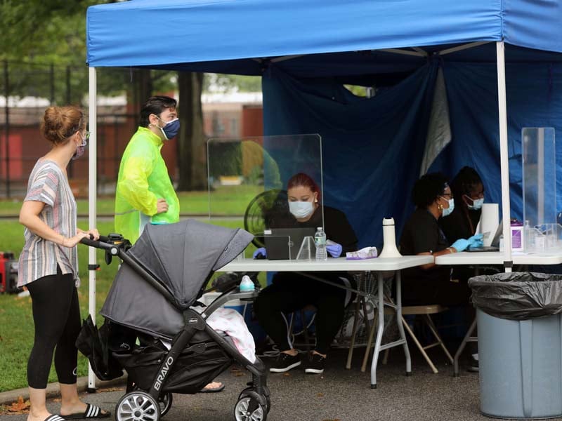 Lonjakan Kasus Covid-19 di Kota New York