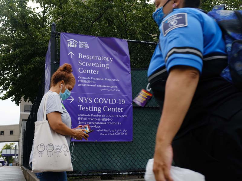 Lonjakan Kasus Covid-19 di Kota New York