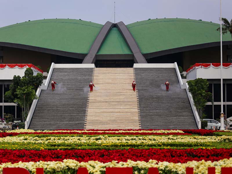 Antisipasi Penyebaran Covid-19 di DPR/MPR