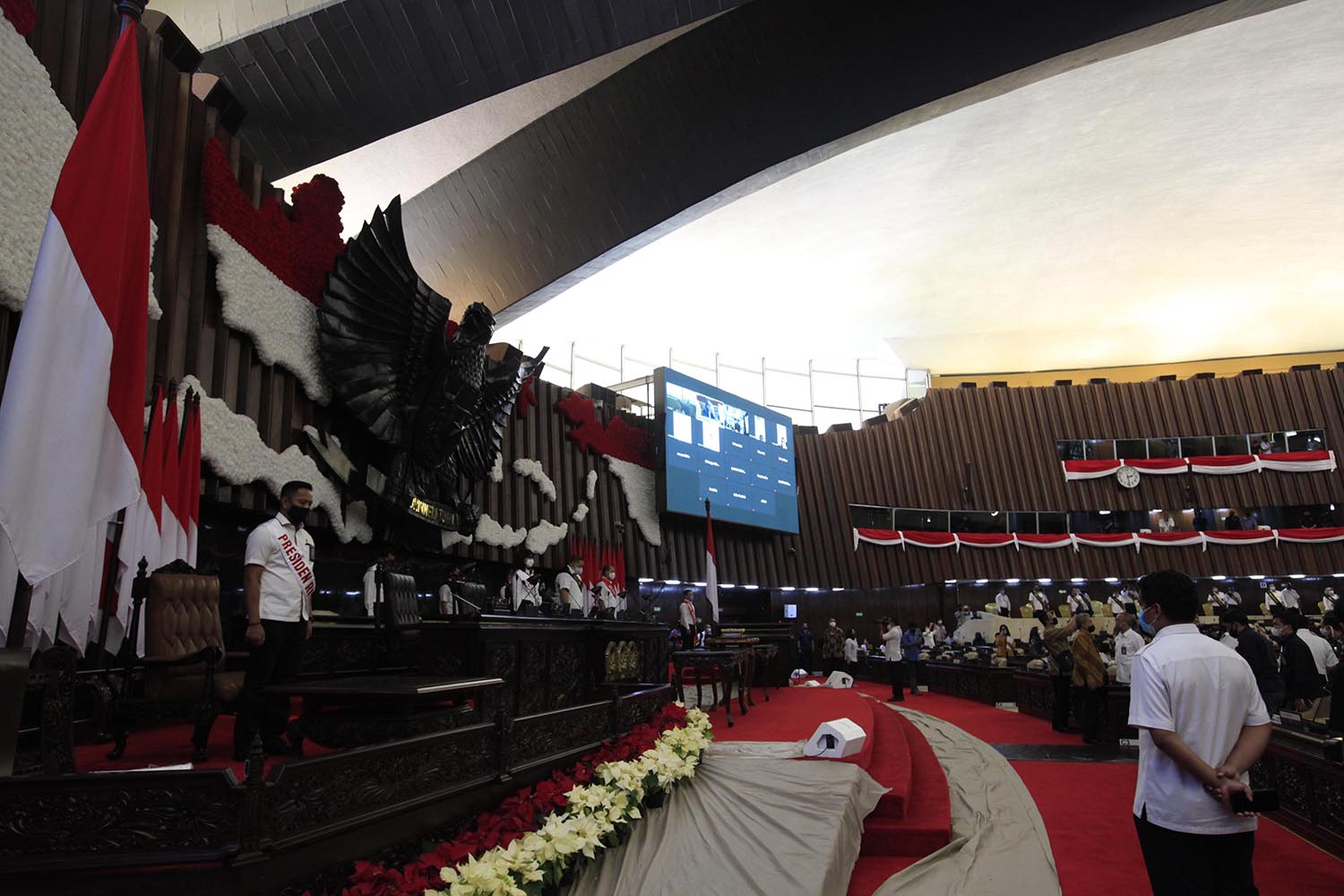 Gladi SidangTahunan MPR dan Pidato Kenegaraan Presiden