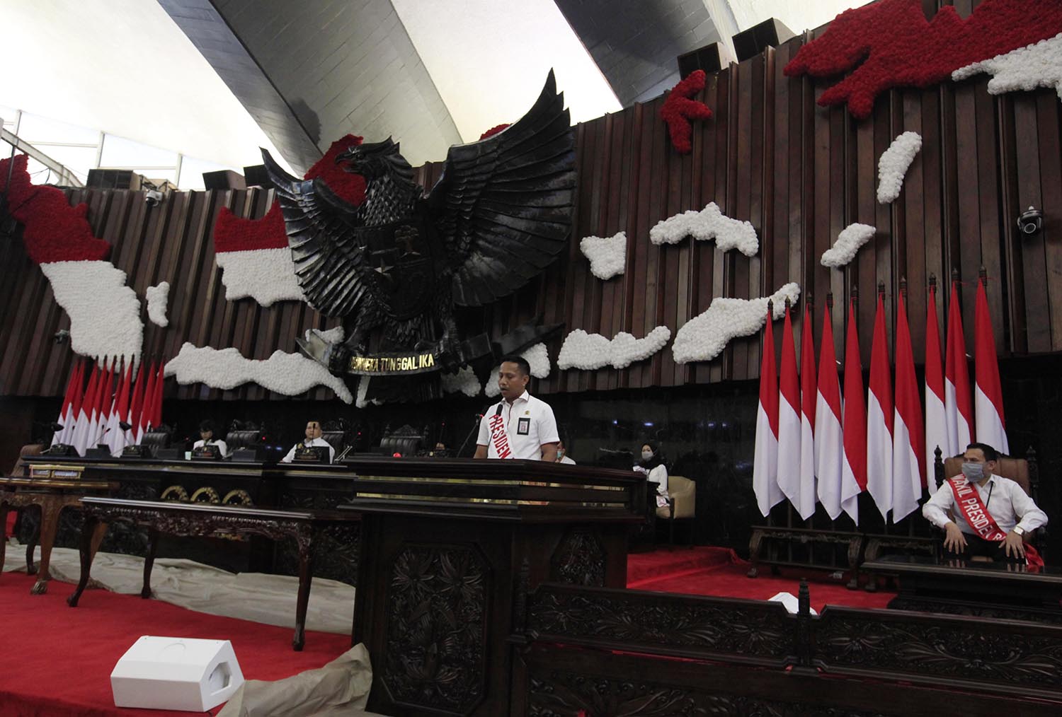 Gladi SidangTahunan MPR dan Pidato Kenegaraan Presiden