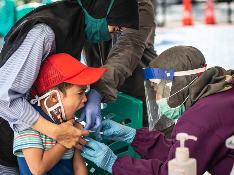 Bulan Imunisasi Anak Sekolah Di Jakarta