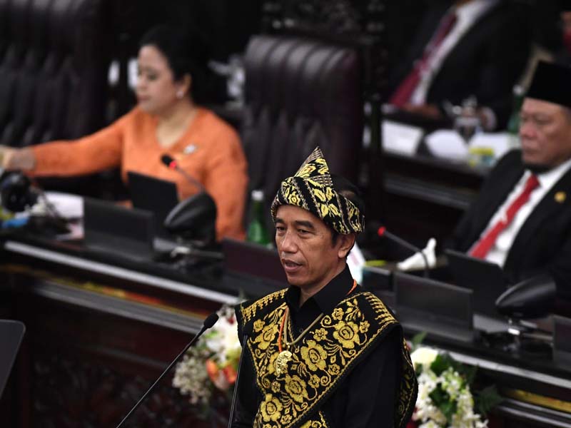 Pidato Presiden Dalam Rangka Laporan Kinerja Lembaga Negara
