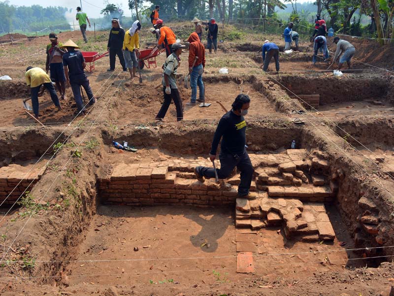 Ekskavasi Situs Kumitir Mojokerto