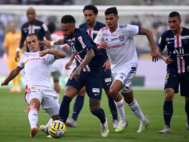 PSG-Lyon Imbang di Babak Pertama