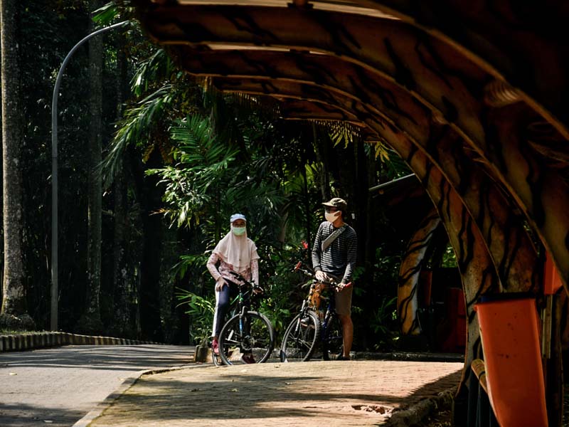 Taman Margasatwa Ragunan Sepi Pengunjung di Hari Libur Idul Adha