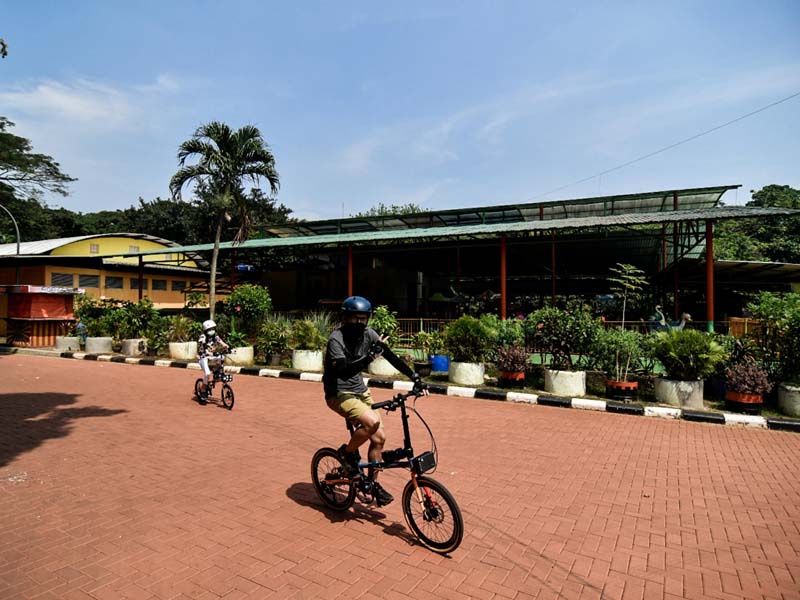 Taman Margasatwa Ragunan Sepi Pengunjung di Hari Libur Idul Adha
